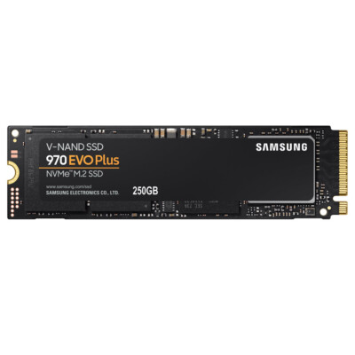 Samsung 970 EVO Plus MZ-V7S250BW M.2 2280 PCIe 3.0 x4 NVMe interne SSD 250 GB