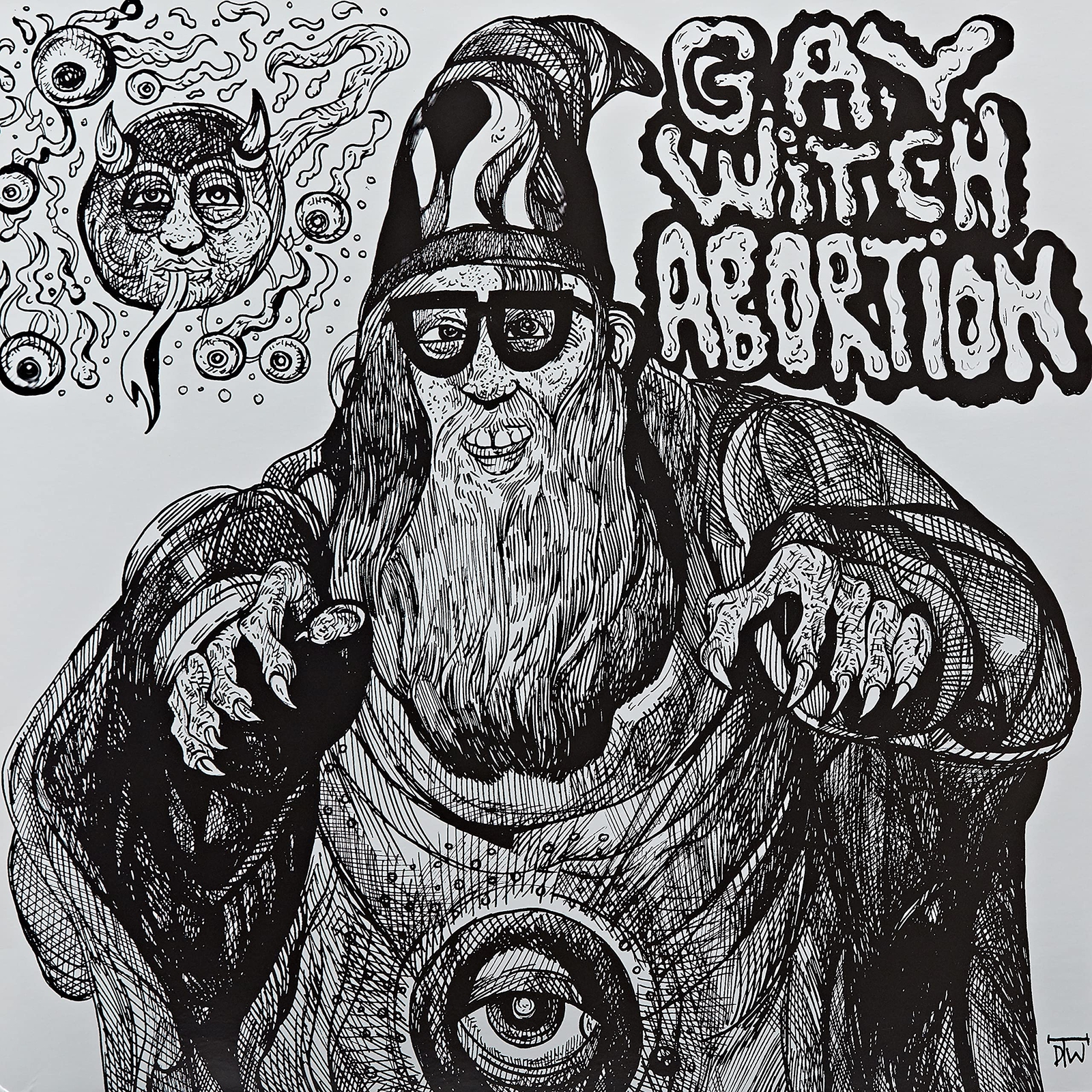 Gay Witch Abortion/grasshopper Lies Heavy Split (Vinyl LP)