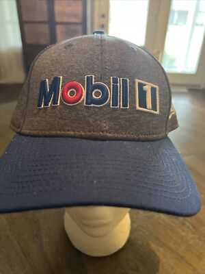 Mobil Racing Hat #14 Nascar Mens Hat Black Clint Bowyer New Era 9forty 