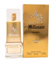 Ab Spirit Millionaire by Lomani 3.3 oz EDP Perfume for Women New in Box