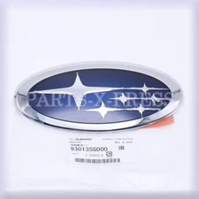 OEM GENUINE SUBARU FORESTER 14-16 FRONT GRILLE BLUE EMBLEM LOGO BADGE 93013SG000