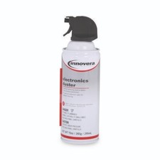 Innovera Compressed Air Duster Cleaner, 10 oz, Total 4 Cans