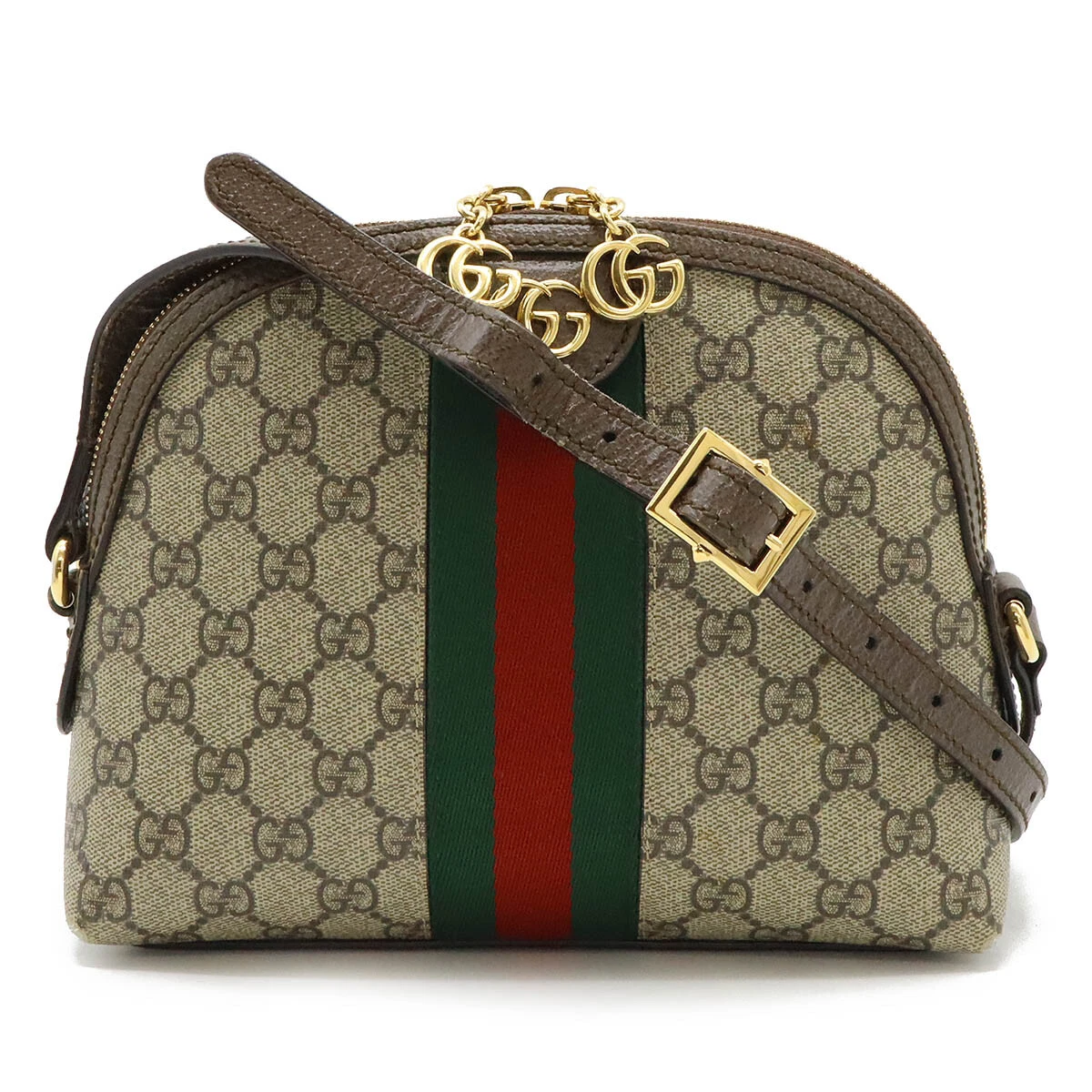 Petit sac à bandoulière pochette GUCCI Ophidia GG Supreme Sherry Line #12520721