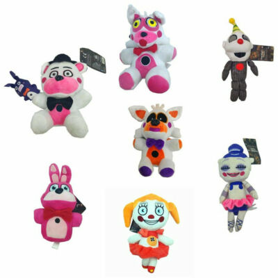 Fnaf Five Nights At Freddy S Sister Location Plush Funtime Freddy With Bon Bon Ebay