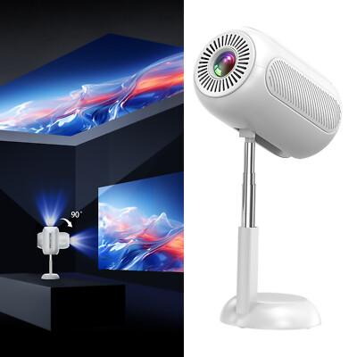 PTZ-Projektor 12000Lms HD 1080P LED HMI Heimkino Beamer 5G wifi Multimediaplayer