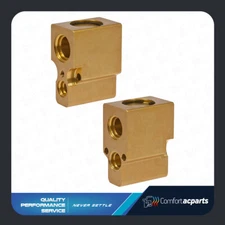 New AC A/C Thermostatic Expansion Valve Thermal TXV TX Valve Block Type H-Block