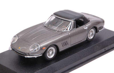 Modellauto Maßstab 1:43 Best Model FERRARI 275 GTB4 NART SPYDER CLOSED SIL...