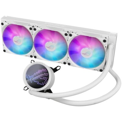 ASUS ROG Ryuo III 360 ARGB White CPU Liquid Cooler, AIO, ROG RYUO III 360AW