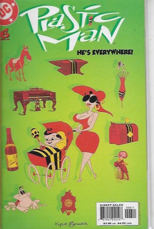PLASTIC MAN (2004) #6 - Back Issue (S)
