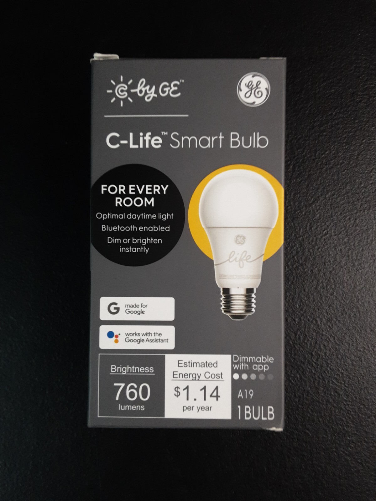 GE C-Life Smart Bulb 760 Lumens LED-image