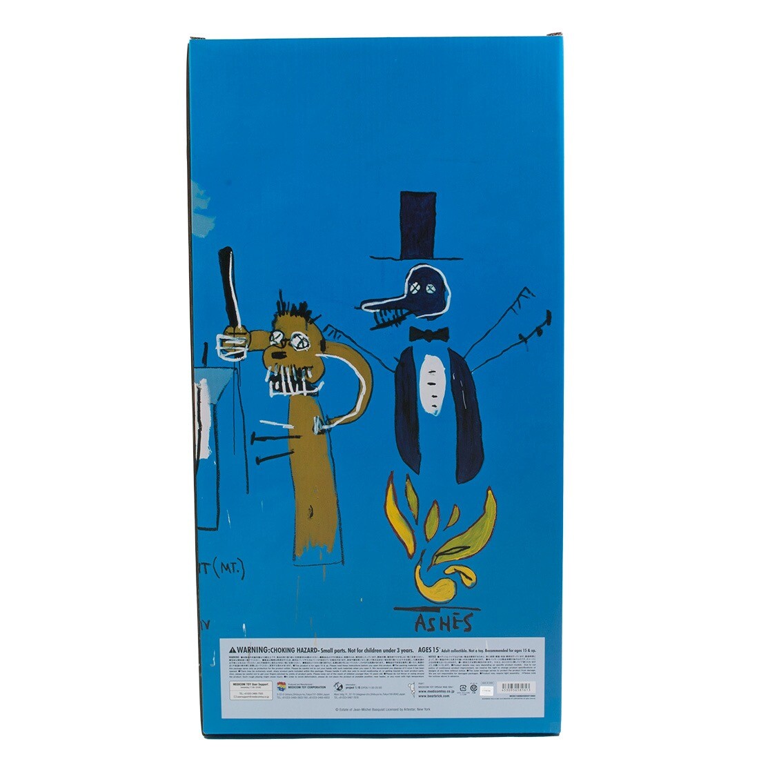 Medicom BE@RBRICK Jean-Michel Basquiat #4 1000% Bearbrick Figure