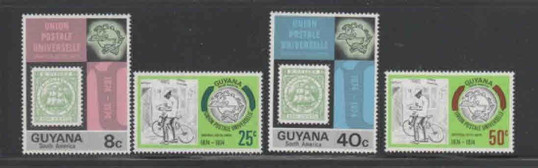 GUYANA #197-200 1974 UPU CENTENARY MINT VF NH O.G | eBay
