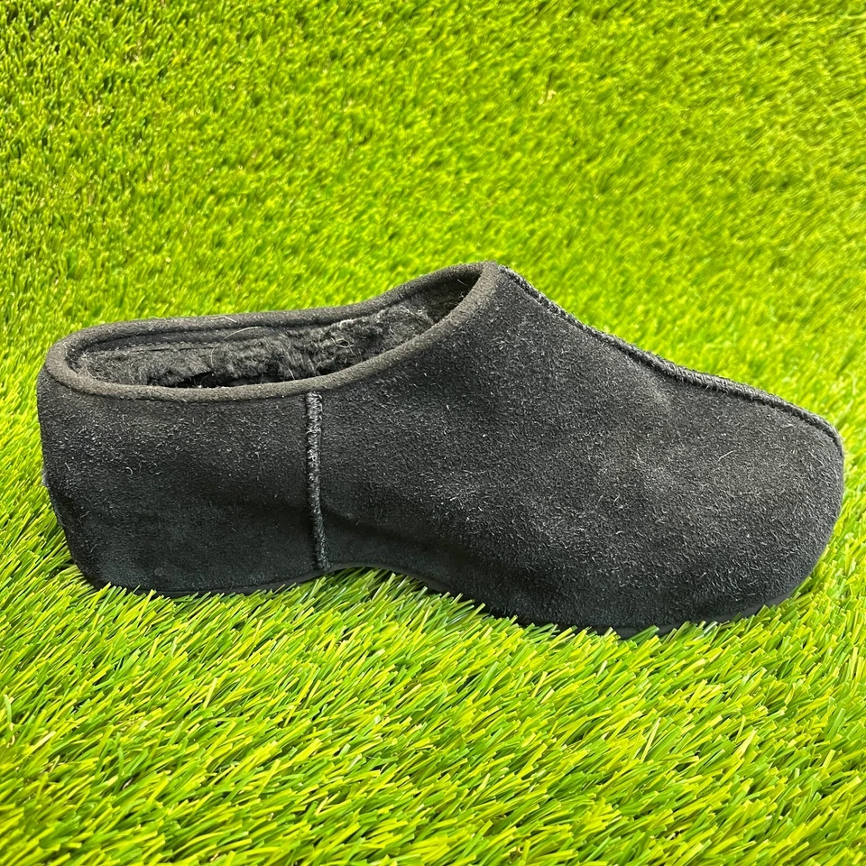 Zueco UGG Cottage para mujer talla 7 negro informal cómodo plataforma zapatillas zapatos Foto 4 de 4