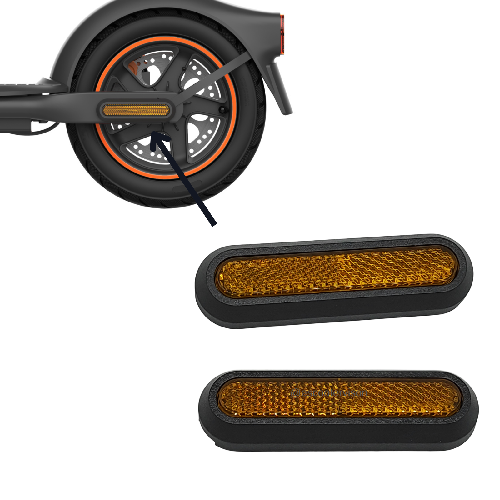 Ninebot F20D F30D F40D Rücklicht Tailight – e Scooter Reparatur Berlin