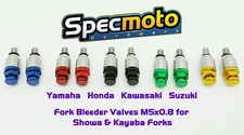 USA SHIPPED M5 FORK AIR BLEEDER KYB SHOWA KAYABA CNC RED BLUE GREEN BLACK GOLD