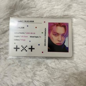 Yeonjun Blue Hour Photocard | eBay