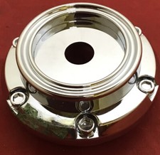 One Used Speedy Wheels Silver No Logo Custom Wheel Center Cap C804-1 11096