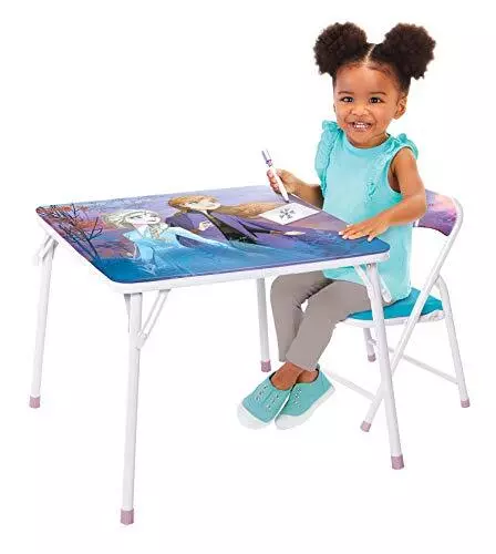 Frozen 2 Kids Table And Chair Set Furniture For Girls Bedroom
