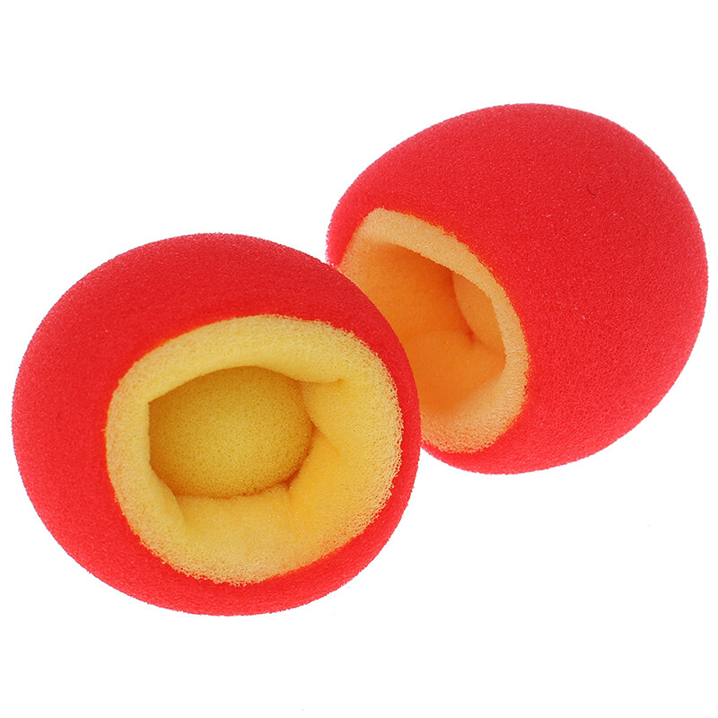 2Pcs/ Set Color Change Soft Sponge Ball Magic Tricks Close Up Stage Ma ...