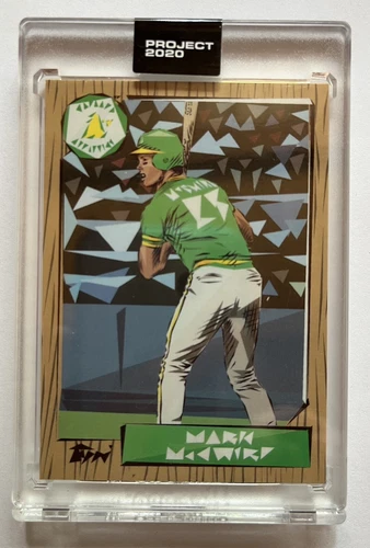 Topps Project 2020 Card #60 - MARK MCGWIRE - by Naturel