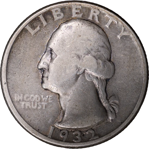 1932-D 25c Washington Quarter ~  Good - Key Date