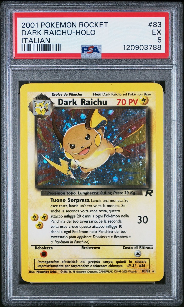 shiny dark raichu pokemon card POKÉMON CARD GAME s12 025/098 U Raichu main image 1