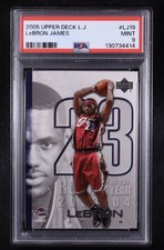 2005-06 Upper Deck Michael Jordan/LeBron James - LeBron James #LJ19