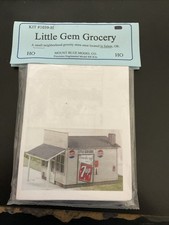 Mount Blue Model Co. Little Gem negozio di alimentari quartiere, kit #1039-H