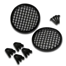 Pyle 5in Universal Speaker Grill Covers GW5BK