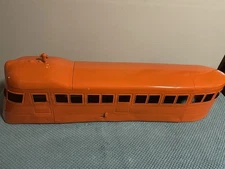 1930’s Buddy L Zephyr Single Car Trolley Pressed Steel