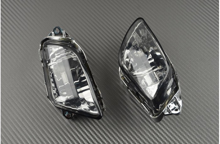 Clignotants fumés Honda 1100 XX pour remplacer des optiques cassées ou ternies