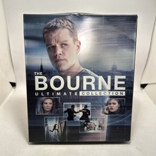 The Bourne Ultimate Collection Blu-ray, 6-Disc Set Slipcover Fast Shipping
