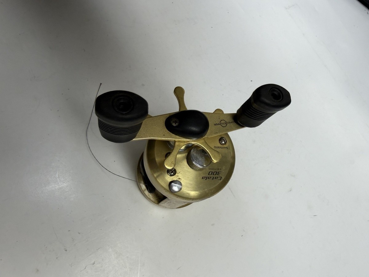 Shimano Catala 300 Casting Reel 4 Ball Bearings Super Stopper | eBay