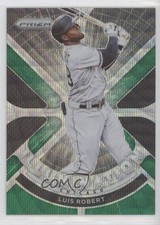 2021 Panini Prizm Illumination Green Wave Prizm Luis Robert #IL-6 2l4