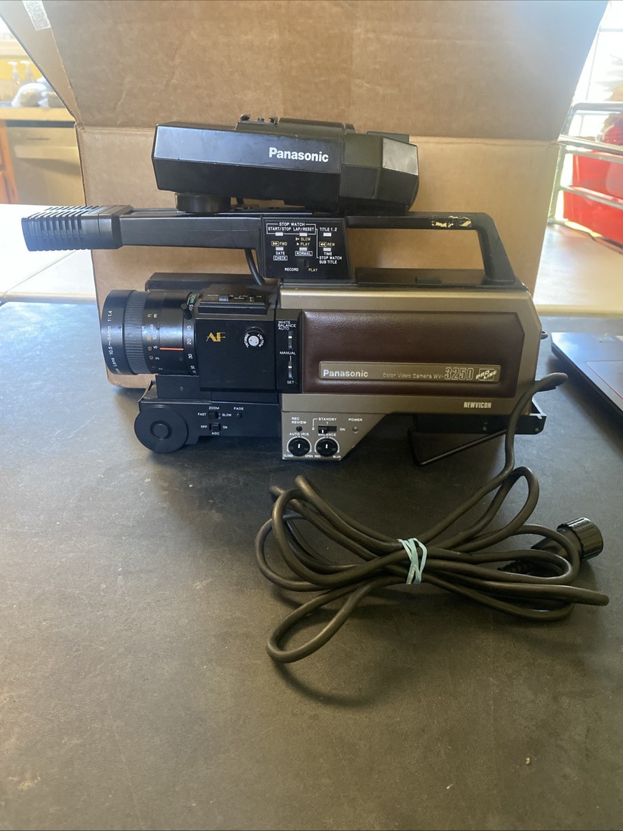 Panasonic WV 3250 Pro Line Color Video Camera | eBay