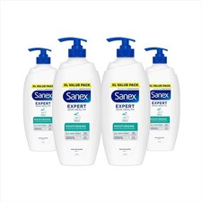 Sanex Expert Skin Health Moisturising Shower gel BiomeProtect 720Ml 4pack 6.49 per litre
