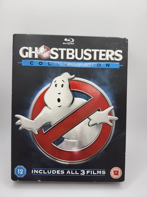 GHOSTBUSTERS COLLECTION  1 2 & 3 - 3 FILM COLLECTION  BLU RAY