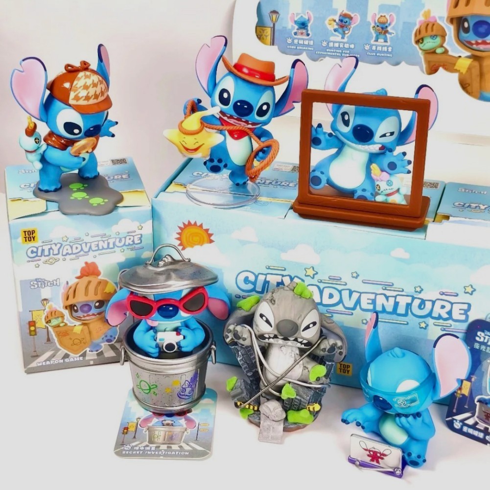Stitch City Adventure Series フィギュア6体セット TOP TOY Stitch's City Adventure Series Figure Confirmed