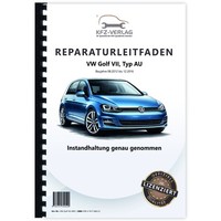 Vw Golf 7 Typ 5G/AU (12-16) Instandhaltung Inspektion Wartung Serviceanleitung