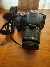 Cannon Eos 600d DSLR Camera with 18-55mm Lens Carrying Bag and SD Card
