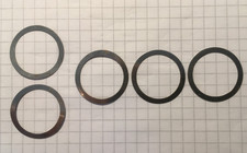 BSA BANTAM CRANKSHAFT  END FLOAT SHIM SET (5) - D1 D3 D5 D7 D10 D14 B175 NOS