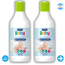 Algabo - Oleo Calcáreo Baby Hipoalergénico 500 cc X2 Unidades