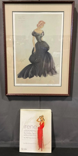Virginia Fisher drawing Fashion Illustration AP Deborah Kerr The Hucksters 1946