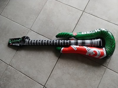 BECK'S Luftgitarre Bier Werbeartikel ca 115 x 32 cm