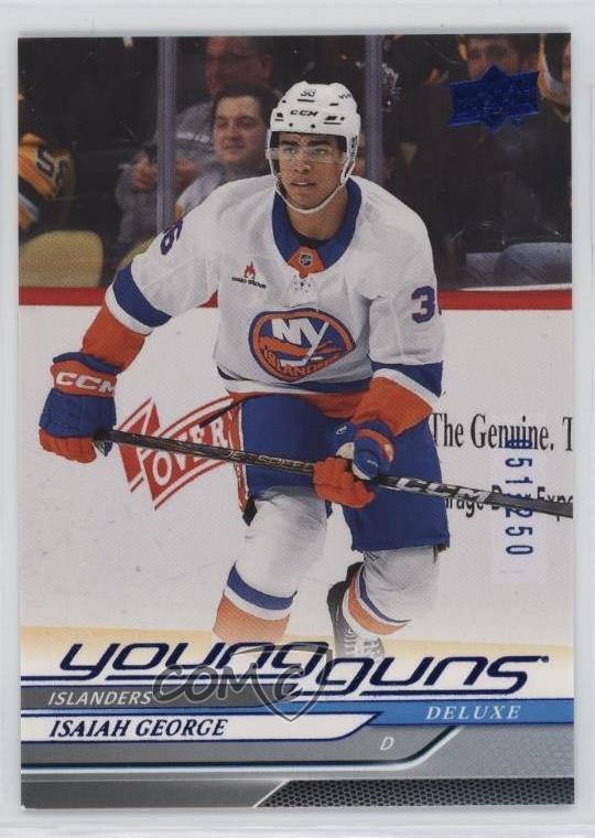 2024 Upper Deck Extended Series Young Guns Deluxe 51/250 Isaiah George #711 15qv