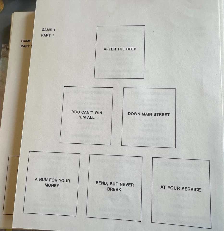 RARE VINTAGE 1986 THE $25,000 PYRAMID BOARD GAME CARDINAL NO. 5050 DICK CLARK - Image 3 of 4