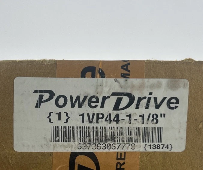 Power Drive 1VP44-1-1/8PD Variable Pitch Sheave 1-1/8” Aluminum Pulley photo 3
