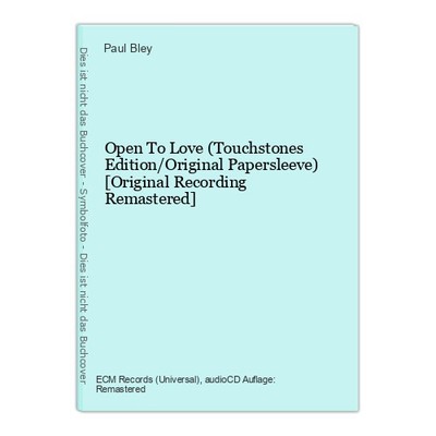 Open To Love (Touchstones Edition/Original Papersleeve) [Original Recording Rema