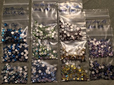 1872 pc. PRECIOSA Mixed lot Flatback NHF 20ss 4.8mm 8 cut