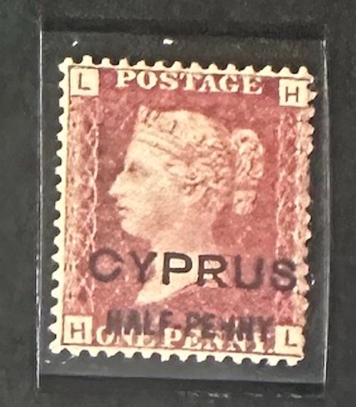 CYPRUS   10   Lovely   Mint   Light   Hinged   Issue   VICTORIA